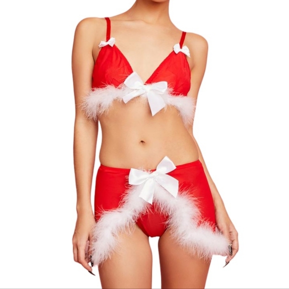 DKill Christmas Lingerie Set - Picture 1 of 5
